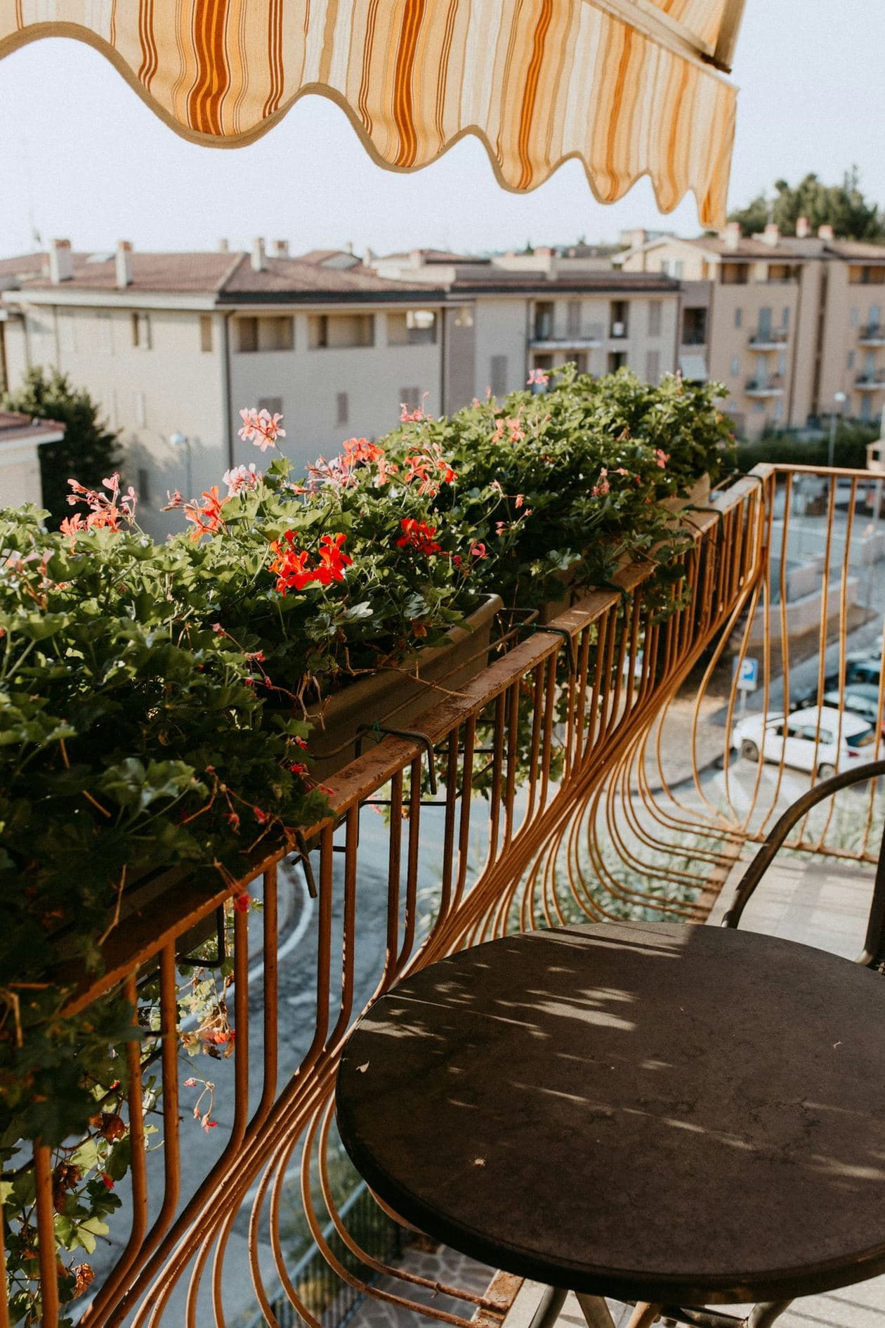 Balcon côté ouest
